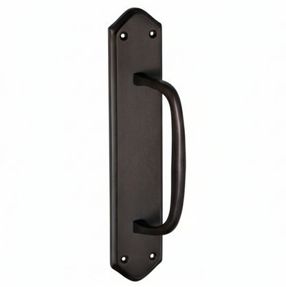 Offset Pull Handle on Backplate