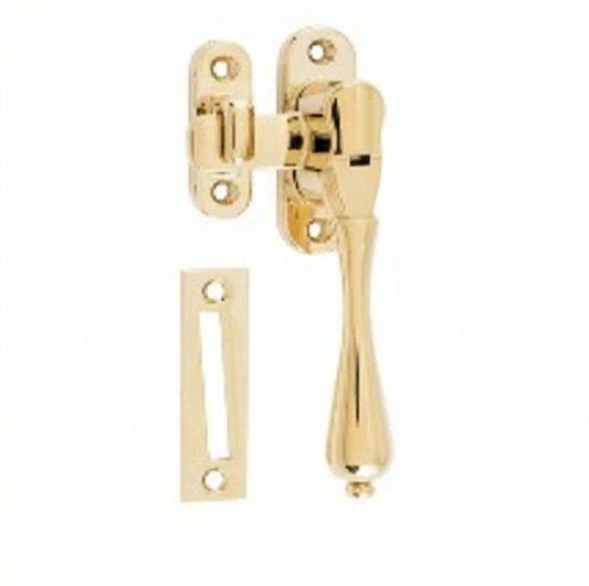 New Teardrop Casement Fastener - Chrome Plated - Brand New Tile