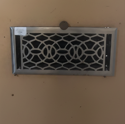Vent with Damper Brushed Nickel