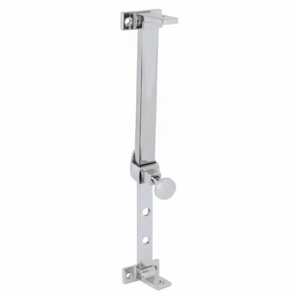 New Telescopic Pin Casement Stay - Antique Brass