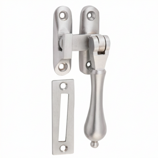 New Teardrop Casement Fastener - Antique Brass - Brand New Tile