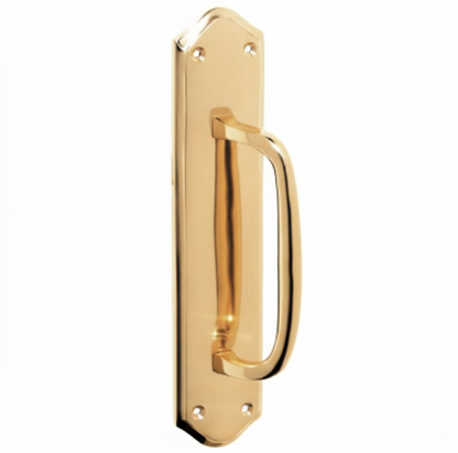 Offset Pull Handle on Backplate