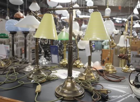 Double Shade Table Lamp