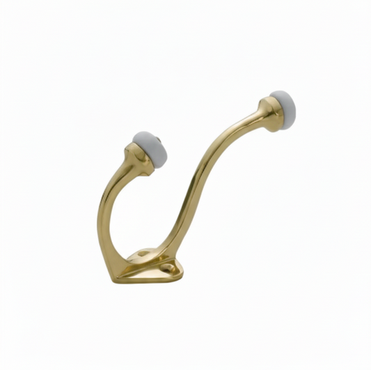 Porcelain Tip Hat & Coat Hooks