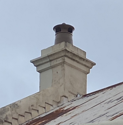 Large Glazed Chimney Pot