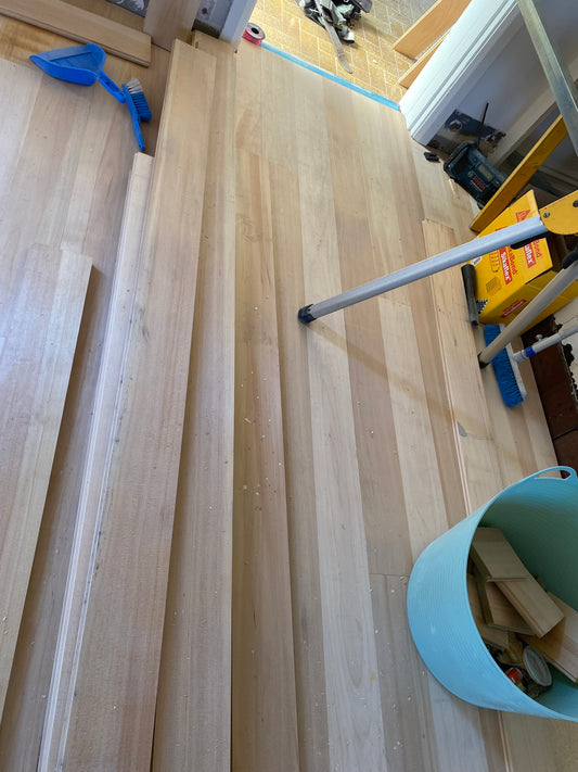 Kauri Pine Floorboards
