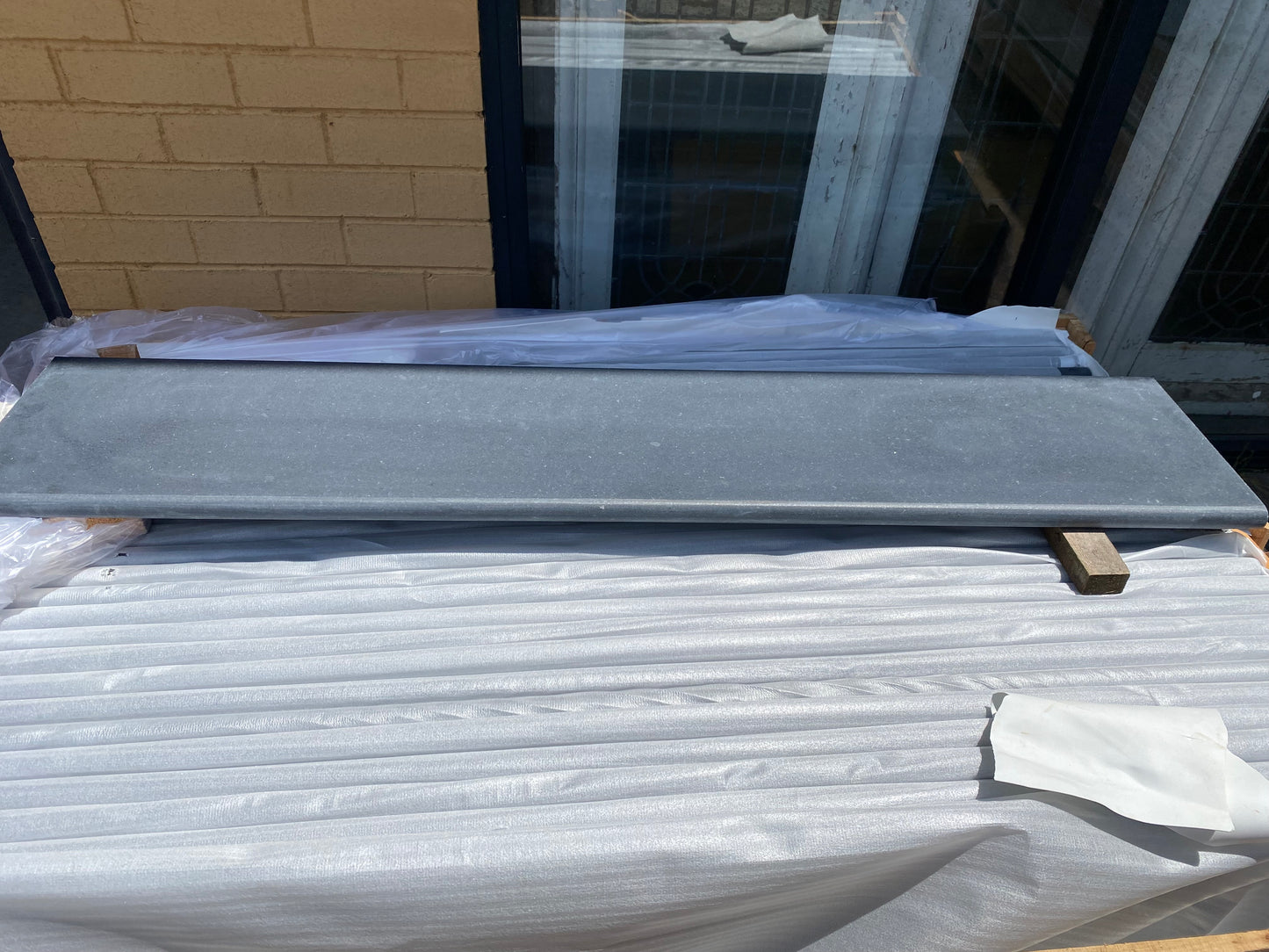 Black Granite Bullnose Slate Step Treads