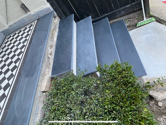 Bullnose Slate Step Treads