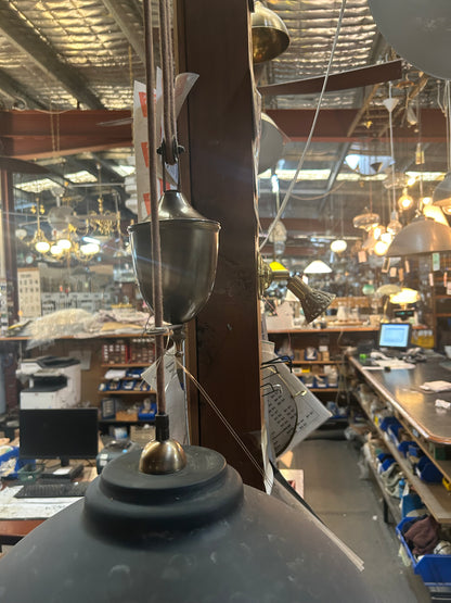 Counterweight Suspension Antique Brass