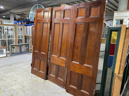 Premium Redwood Dividing Doors. Enhance your space with natural beauty and flexible room division. Custom-made, high-quality timber for a stunning, lasting finish.