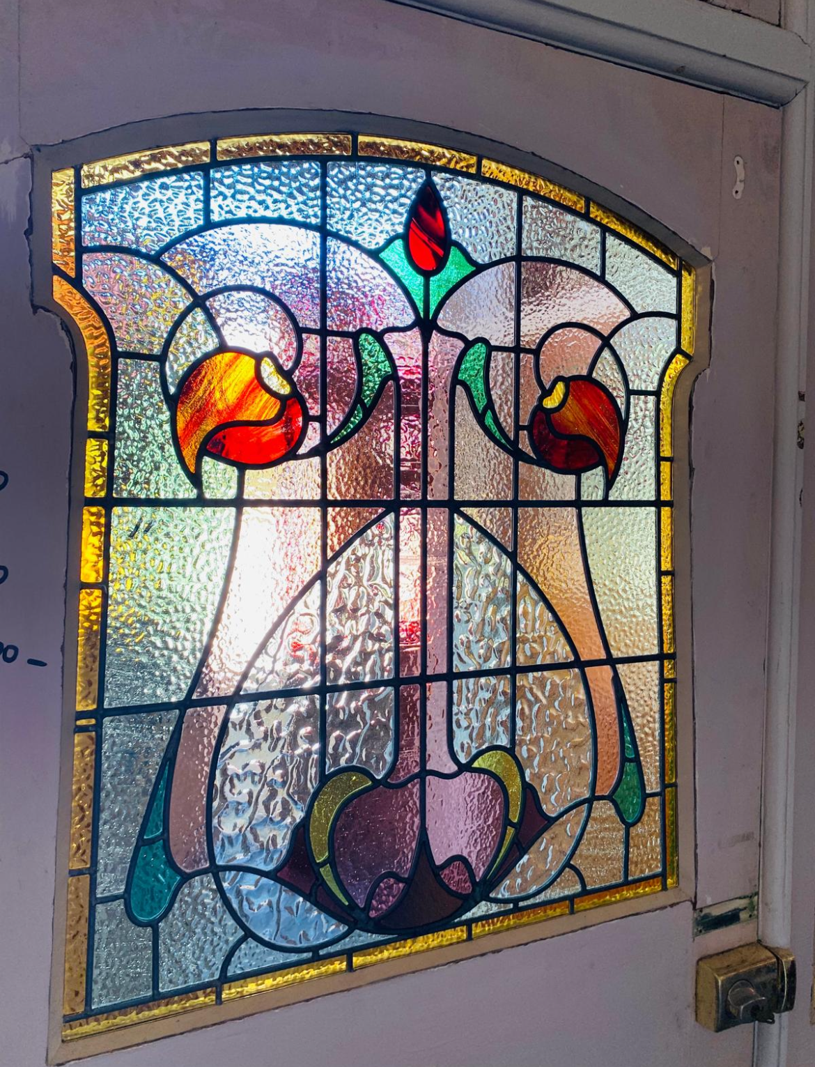 Entranceway Leadlight Door