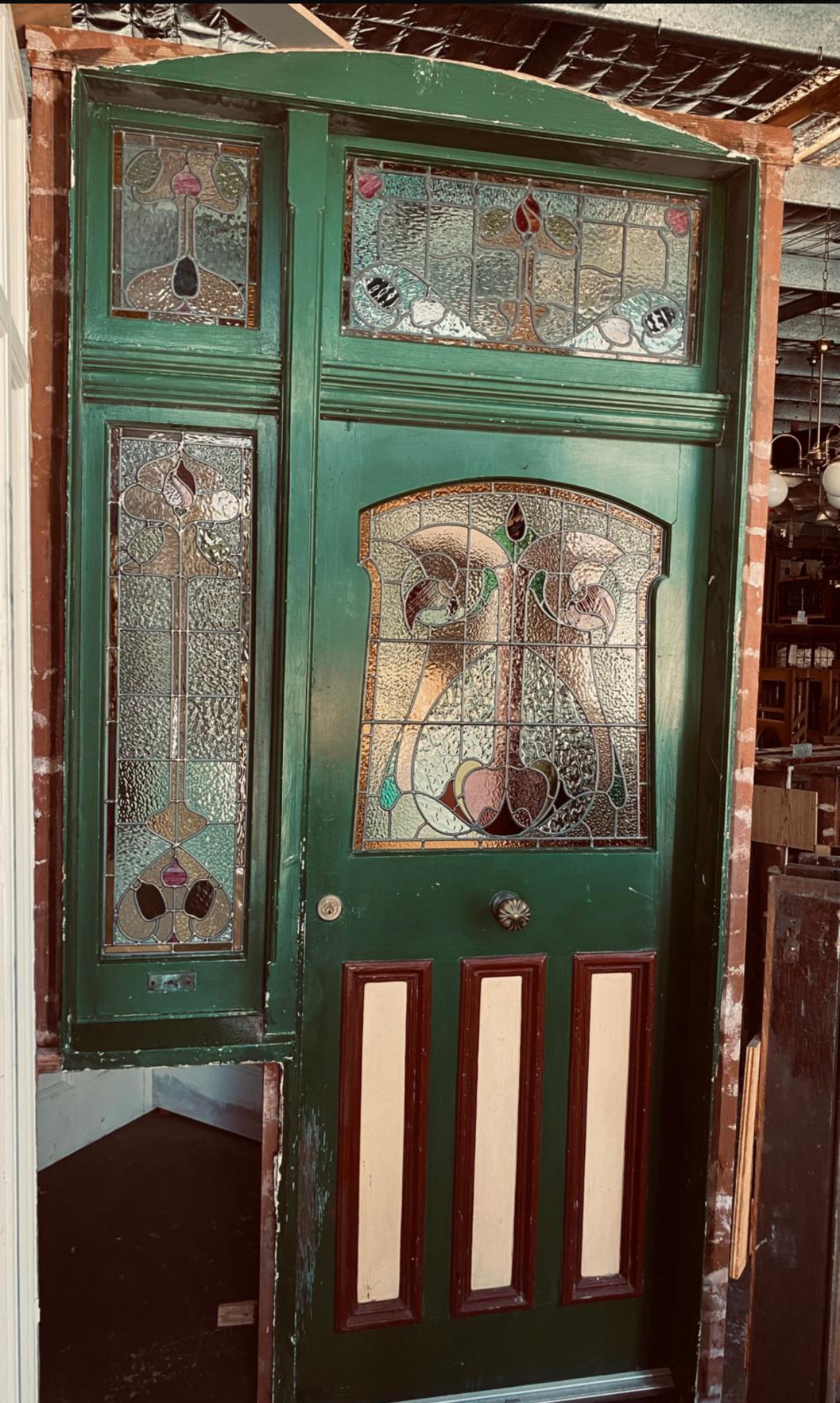 Entranceway Leadlight Door