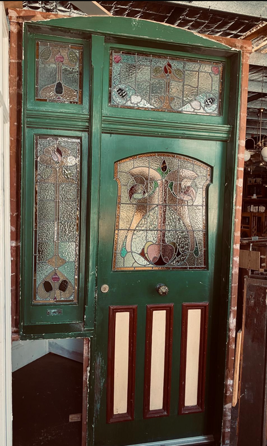 Entranceway Leadlight Door