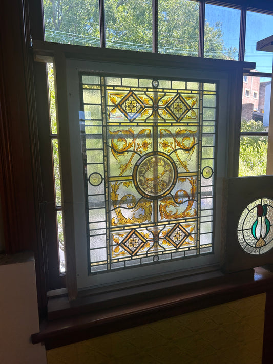 Victorian Stained Glass Window