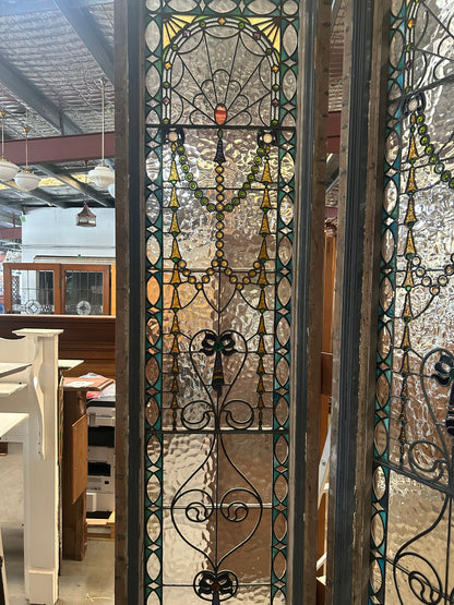 Large Leadlight Feature Windows (Side Windows)