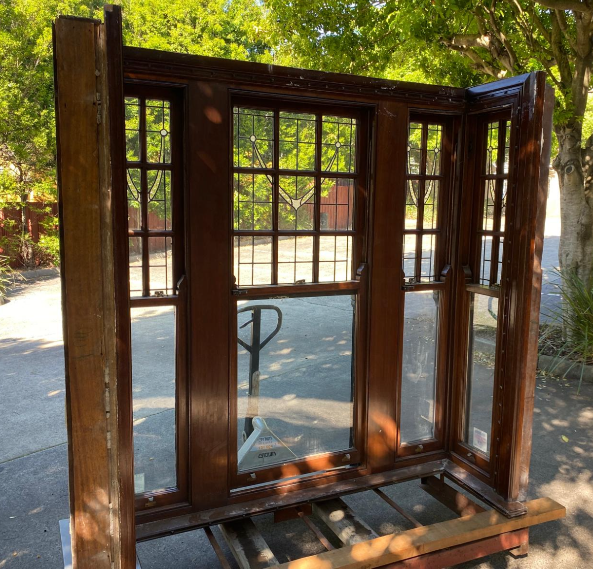 Large 1920s Bay Window