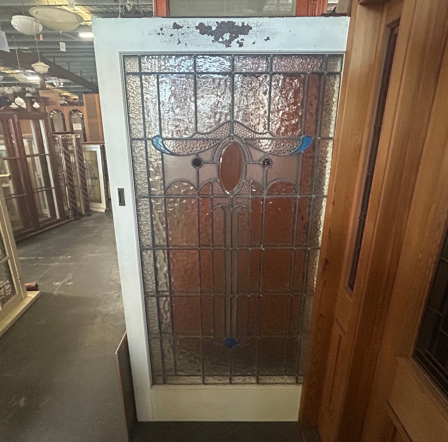 Diffused Leadlight Front Door