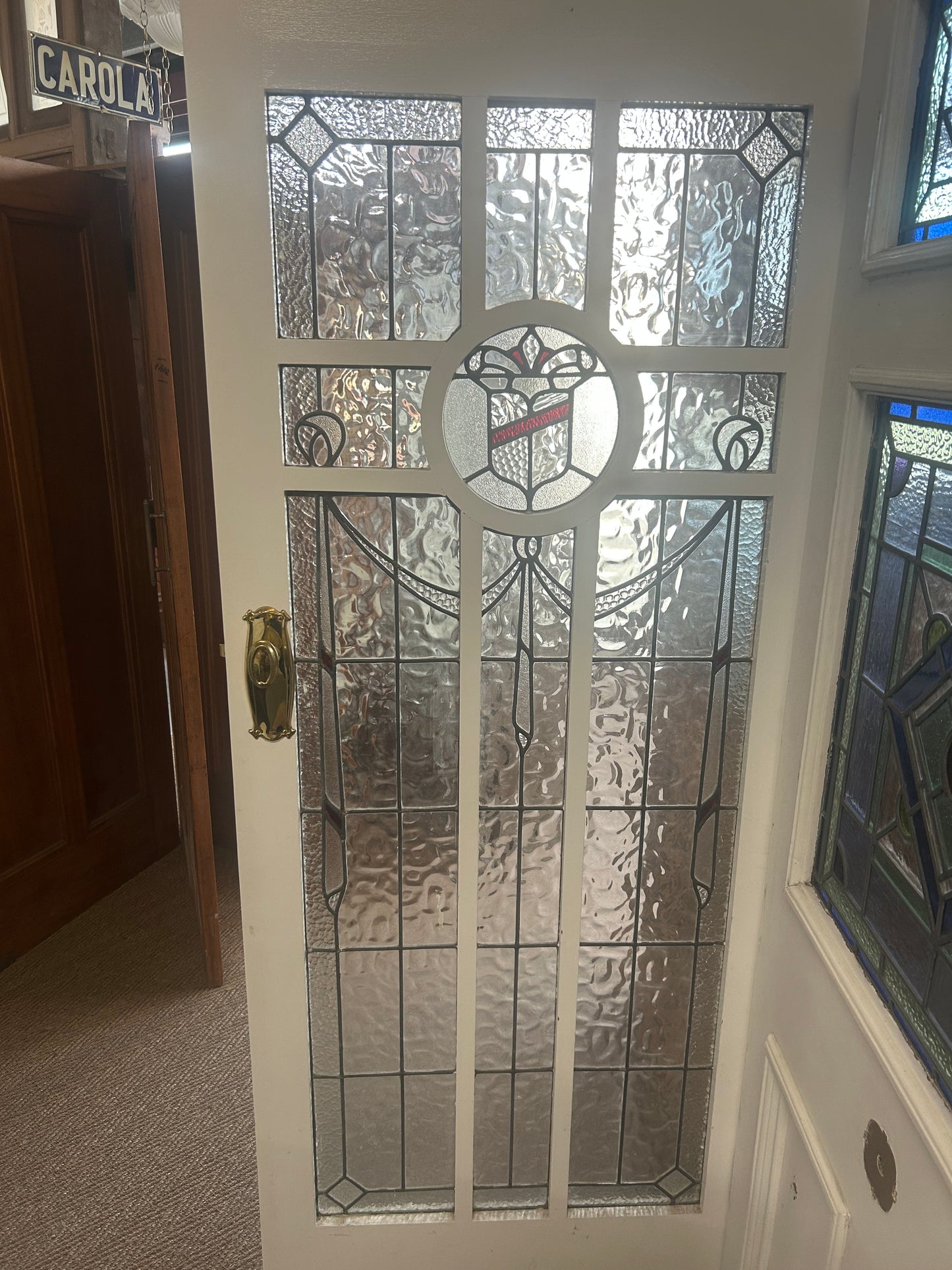 Diffused Leadlight Front Door