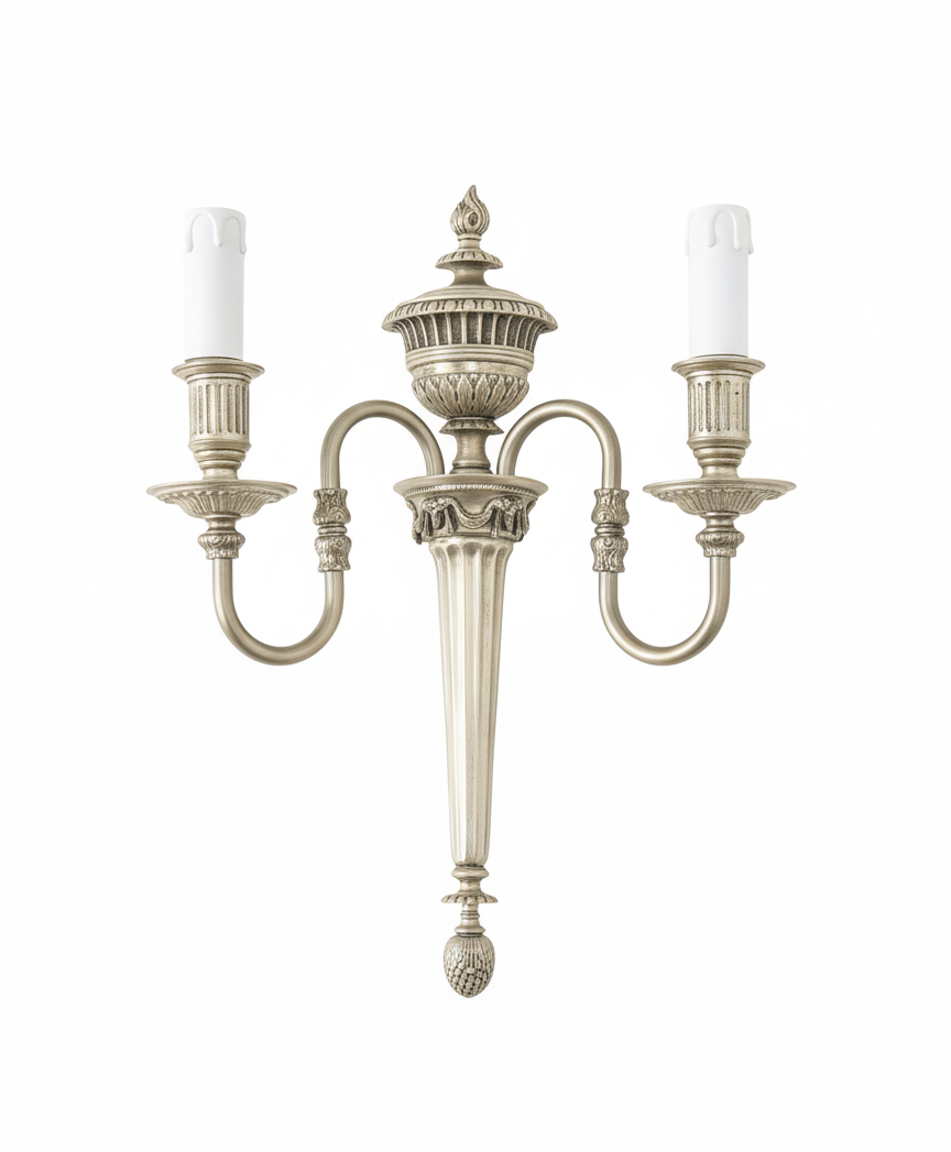 Stratford 2-Arm Wall Bracket Nickel