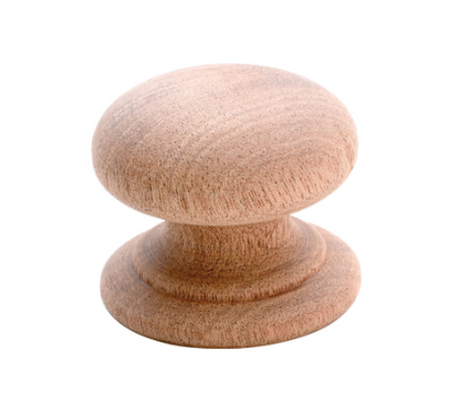 Timber Cupboard Knob - Cedar Finish