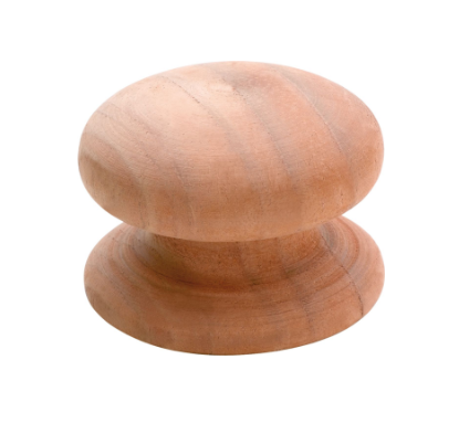 Timber Cupboard Knob - Cedar Finish