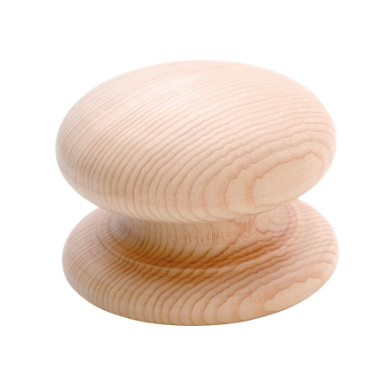Timber Cupboard Knob - Pine Finish