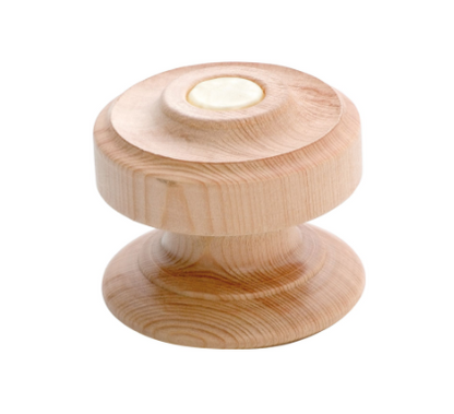 Timber Cupboard Knob - Pine Finish