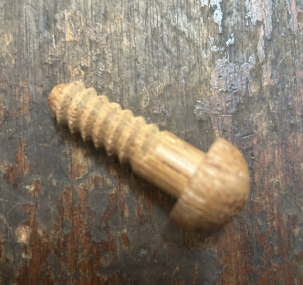 Timber Cupboard Knob - Pine Finish