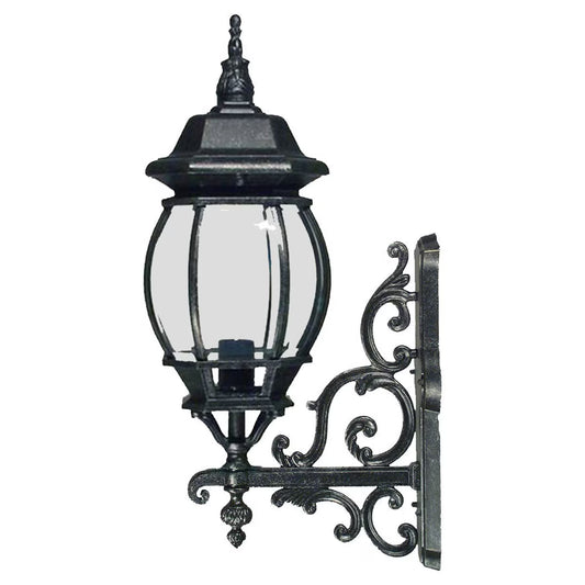 Flinders Small Outdoor Wall Light Antique Black