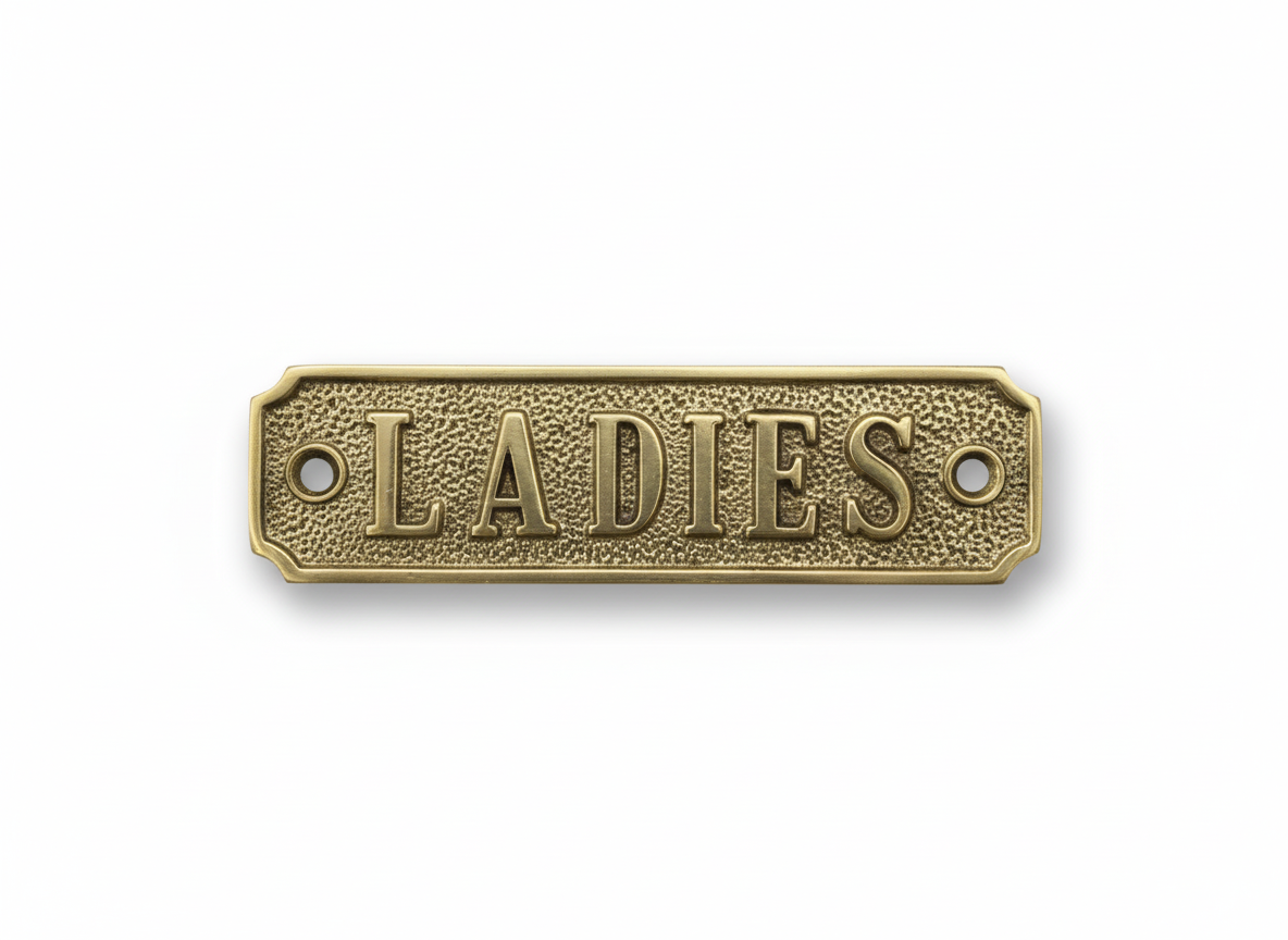 Brass Signs - Ladies