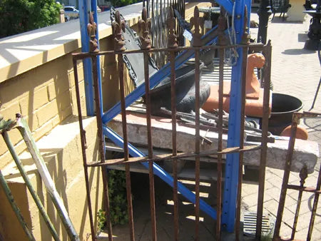 Large Cast Iron Victorian Gate