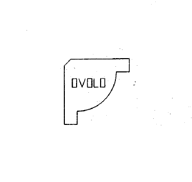 Close-up of Ovolo profile timber moulding with a classic, quarter-round convex curve.