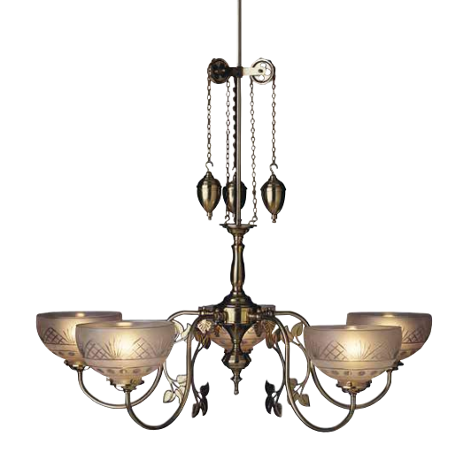 Malvern 3 & 5 arm Pendant Light