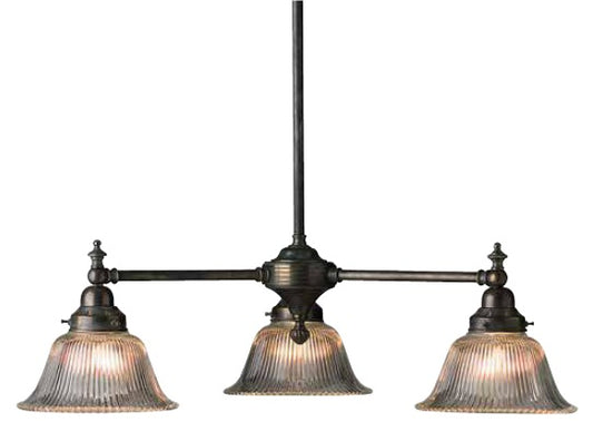 Paddington 3 Arm Pendant Light - Original Vintage Salvage Tile