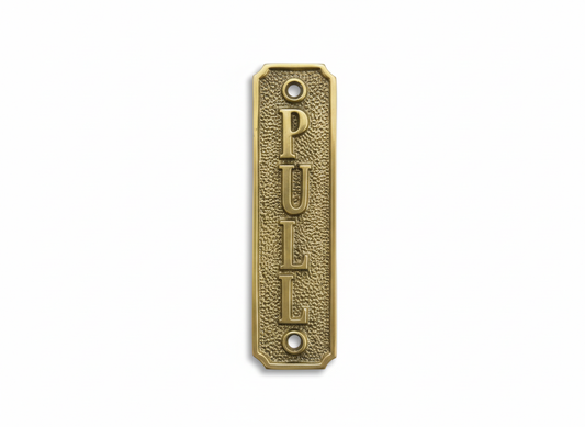 Brass Signs - Pull