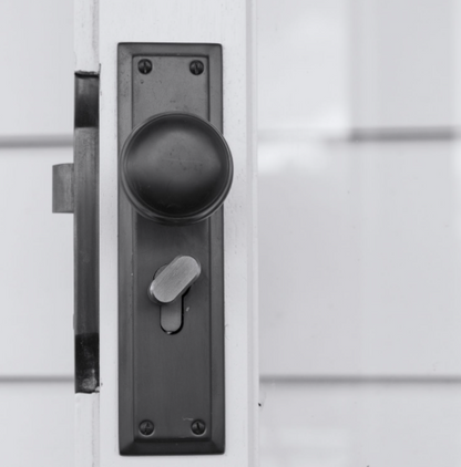 Richmond Door Knob – Long Backplate