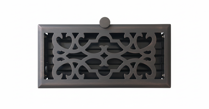 Vent With Damper Oil Rubber Bronze