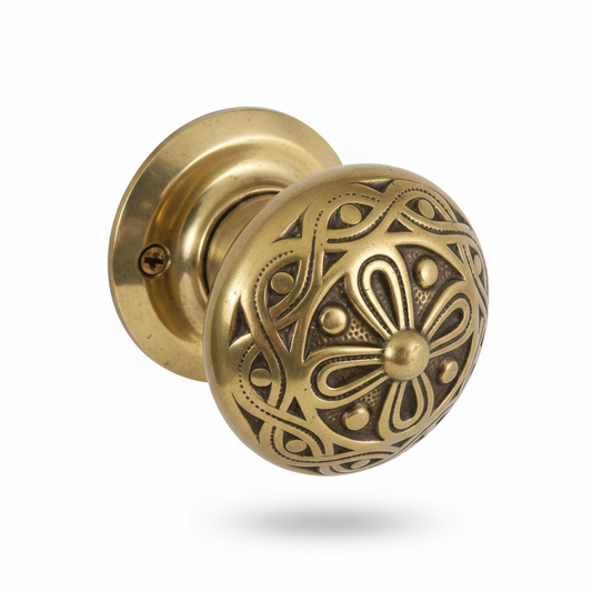 Brass Centre Door Knob