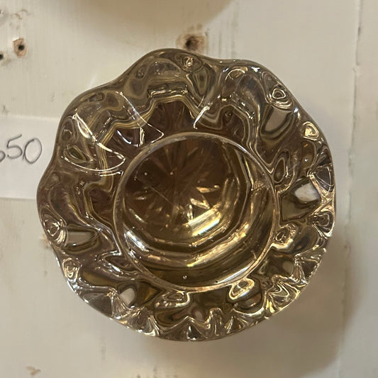 Victorian Pressed Glass Centre Door Knob
