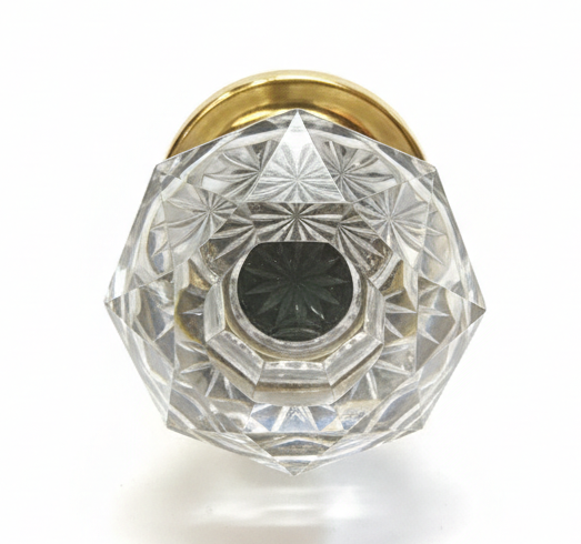 Victorian Cut Glass Centre Door Knob