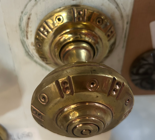 Solid Brass Centre Door Knob
