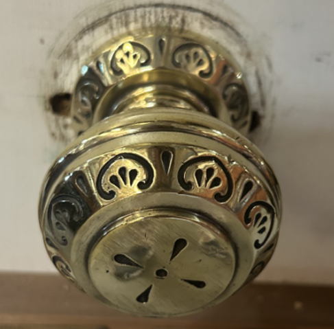 Solid Brass Centre Door Knob