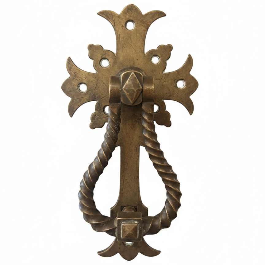 Victorian Gothic Rope Door Knocker