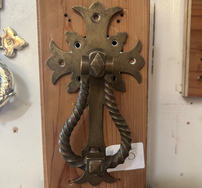 Victorian Gothic Rope Door Knocker