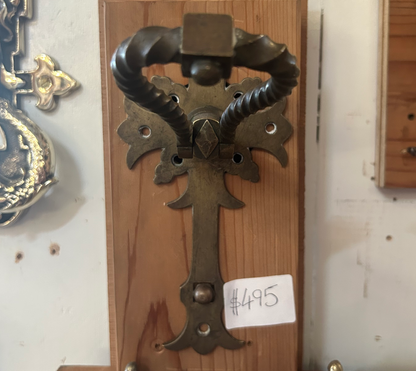 Victorian Gothic Rope Door Knocker