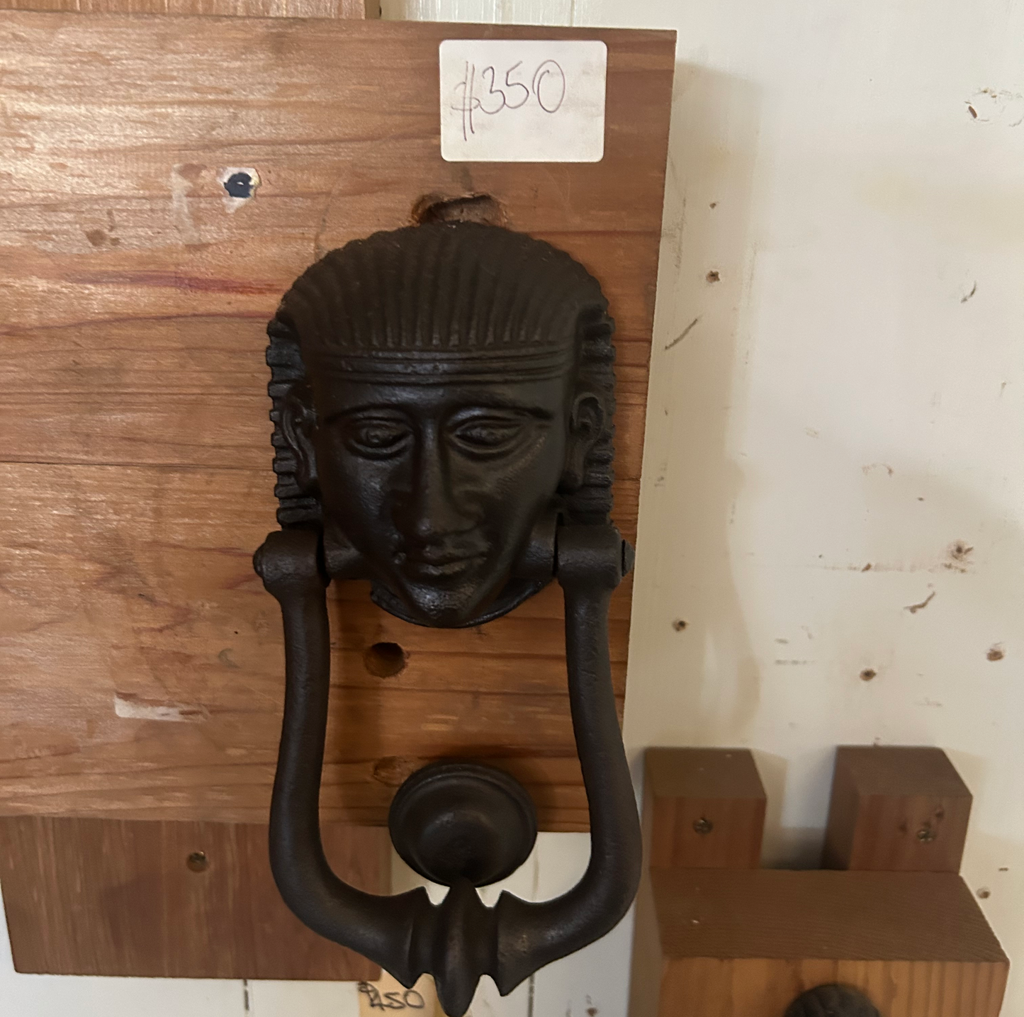 Cast Iron Face Door Knocker