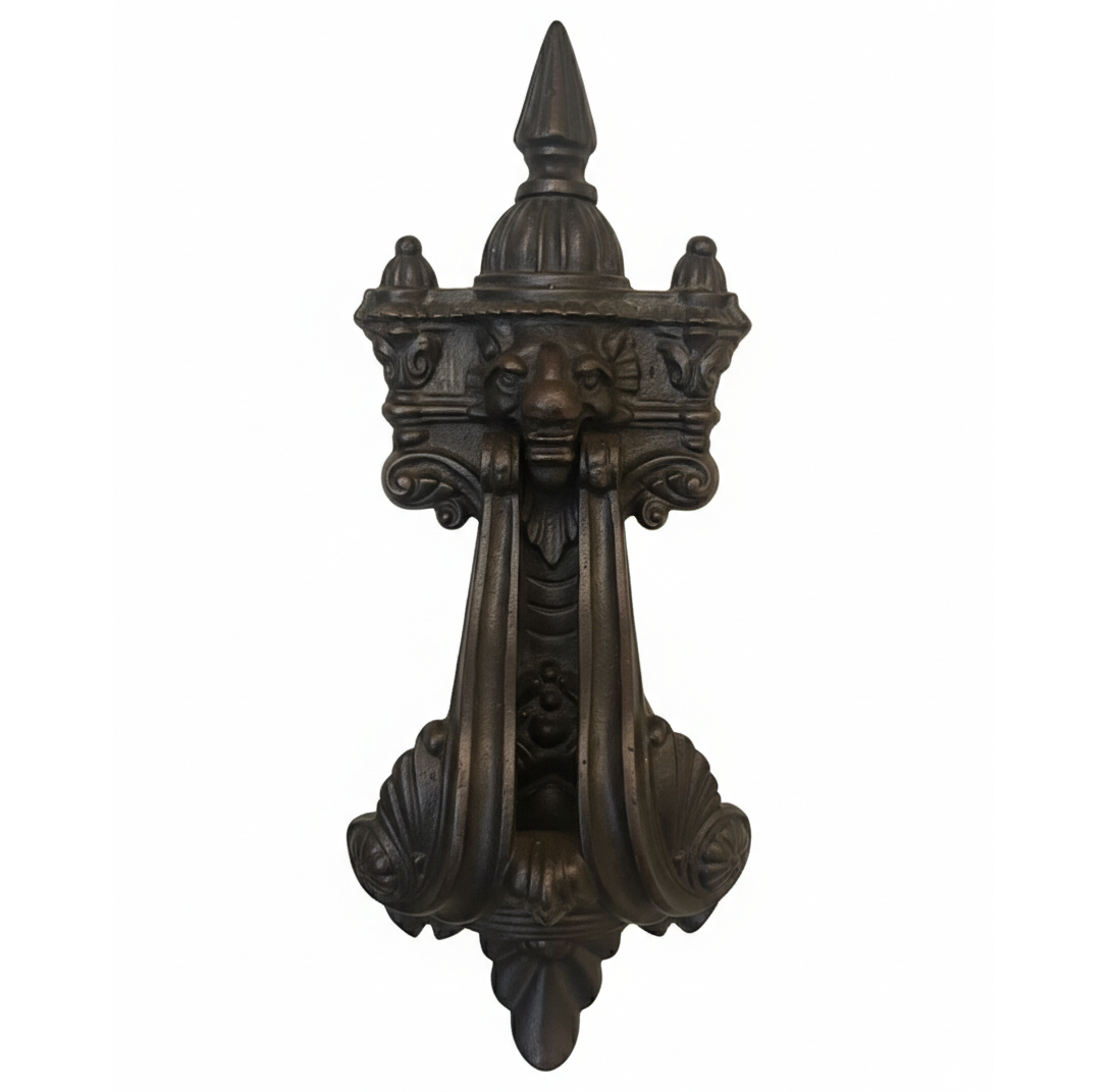 Victorian Cast Iron Face Door Knocker