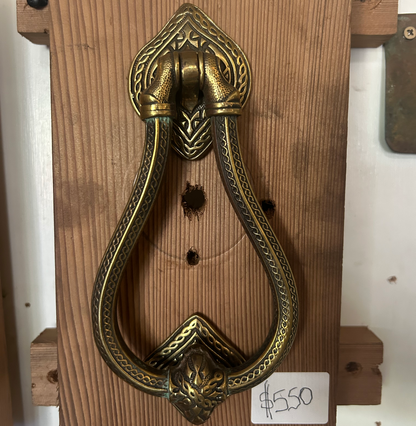 Solid Brass Rope Door Knocker