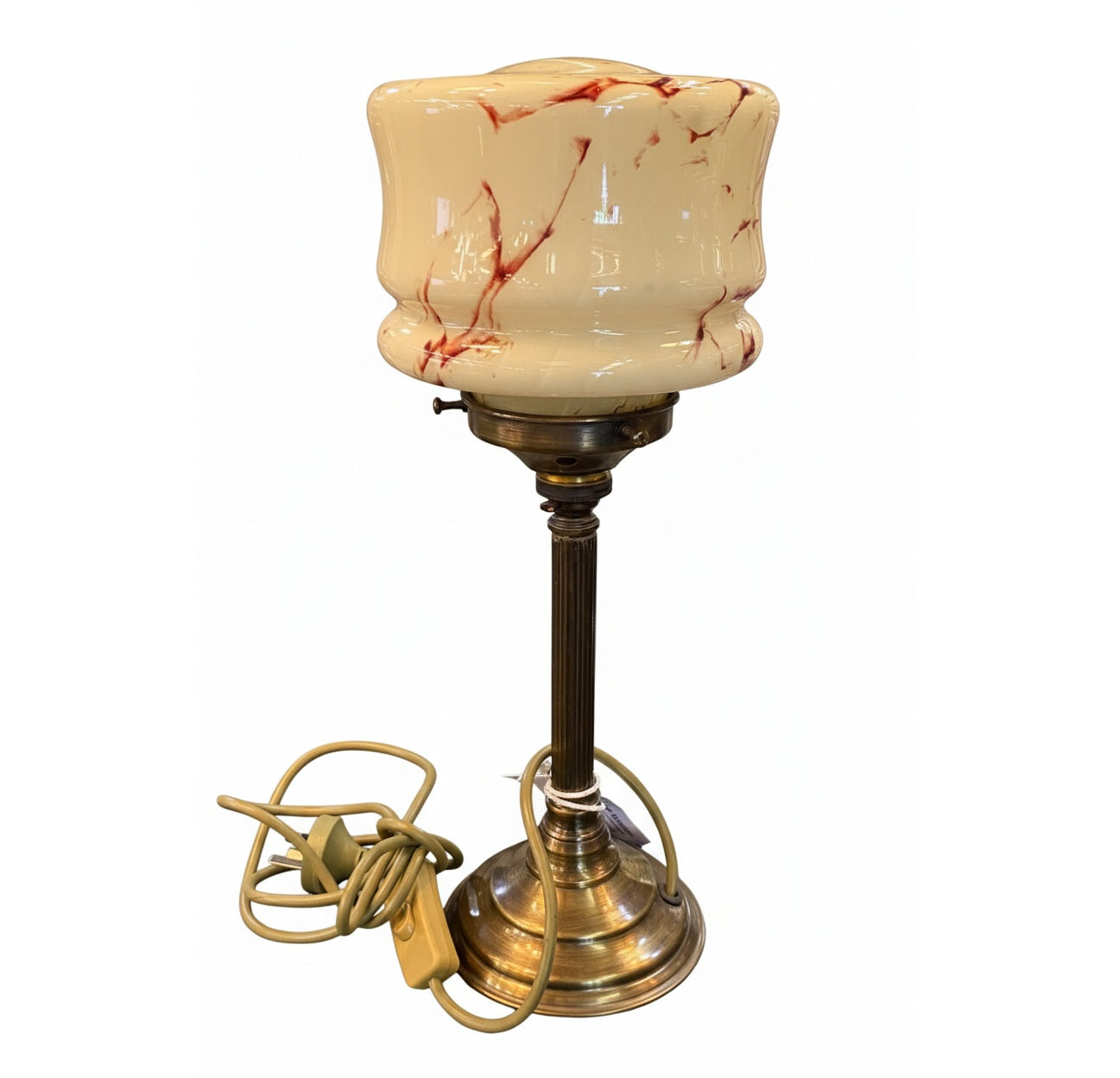 Lamp with 1930s Shade