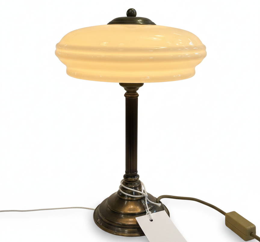 Opal Glass Mushroom Shade